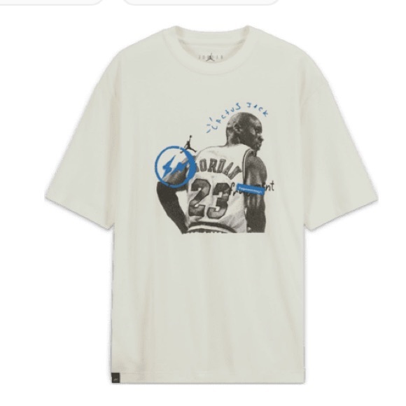 JordanxTravis ScottxFragment Shirt